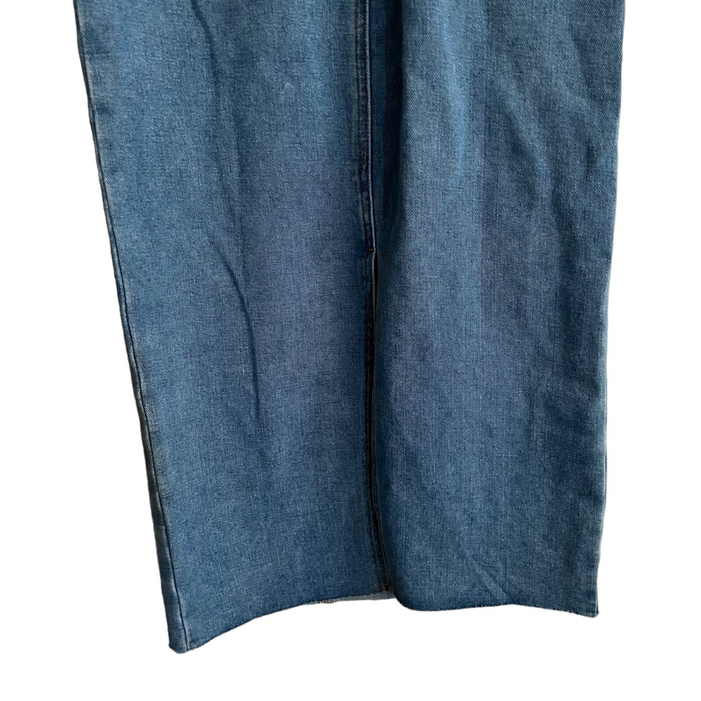 Sincerely Jules Denim Strapless Midi Dress - Picture 9 of 9